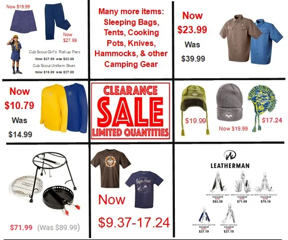 Clearance Sale promo